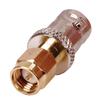 ADATTATORE VALUELINE SMA-008 DA CONNETTORE SMA MASCHIO A BNC FEMMINA GOLD